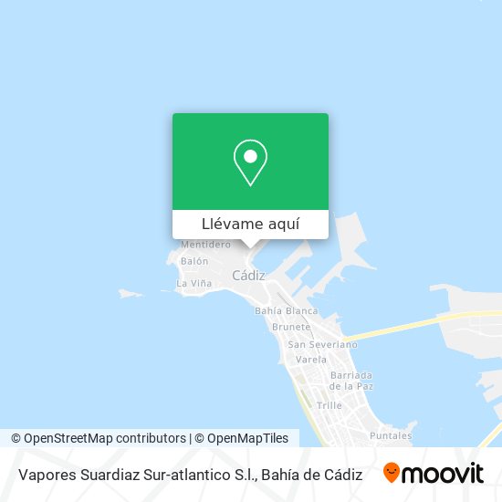 Mapa Vapores Suardiaz Sur-atlantico S.l.