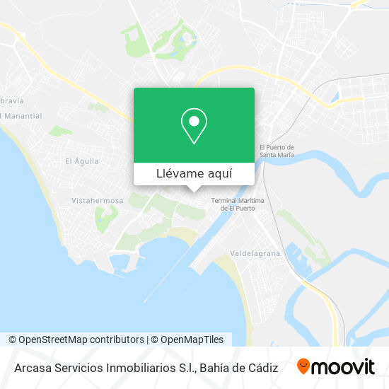 Mapa Arcasa Servicios Inmobiliarios S.l.