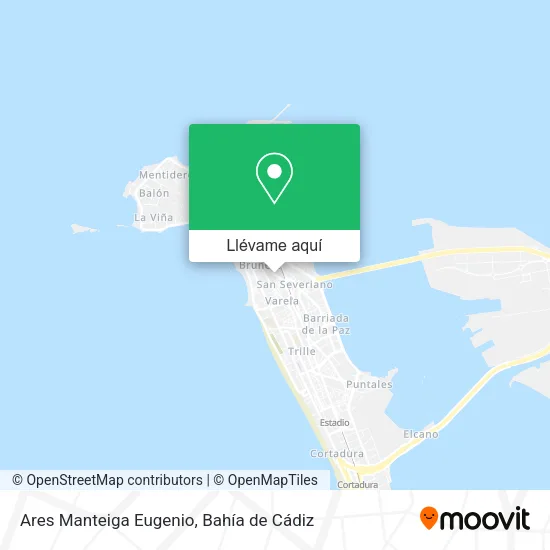 Mapa Ares Manteiga Eugenio