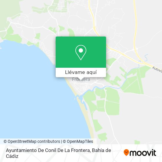Mapa Ayuntamiento De Conil De La Frontera