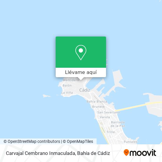 Mapa Carvajal Cembrano Inmaculada