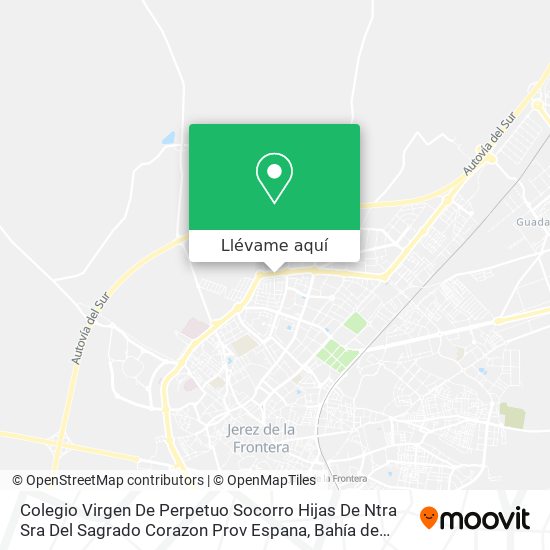Mapa Colegio Virgen De Perpetuo Socorro Hijas De Ntra Sra Del Sagrado Corazon Prov Espana