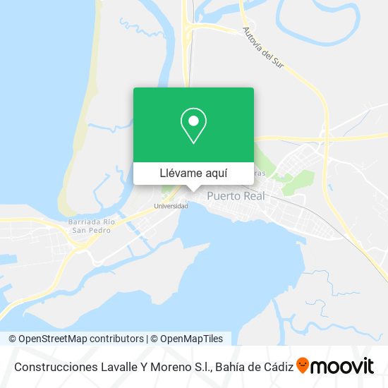 Mapa Construcciones Lavalle Y Moreno S.l.