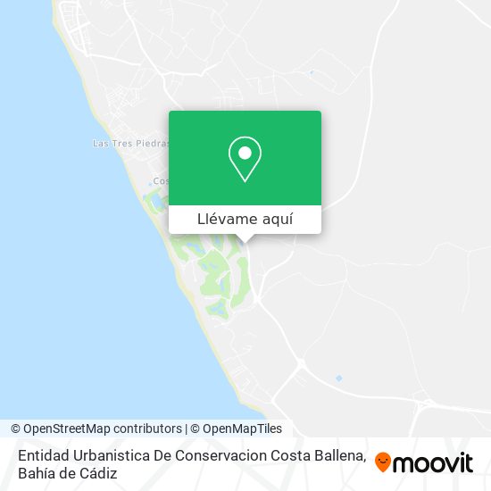 Mapa Entidad Urbanistica De Conservacion Costa Ballena