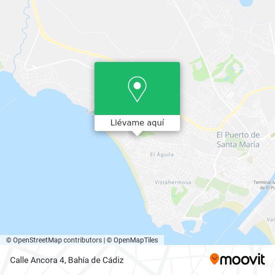 triángulo Estéril Excesivo Cómo llegar a Calle Ancora 4 en El Puerto De Santa María en Autobús o Tren?