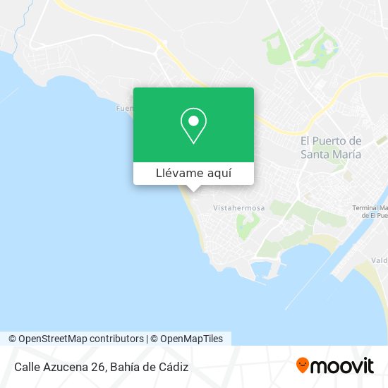 Mapa Calle Azucena 26