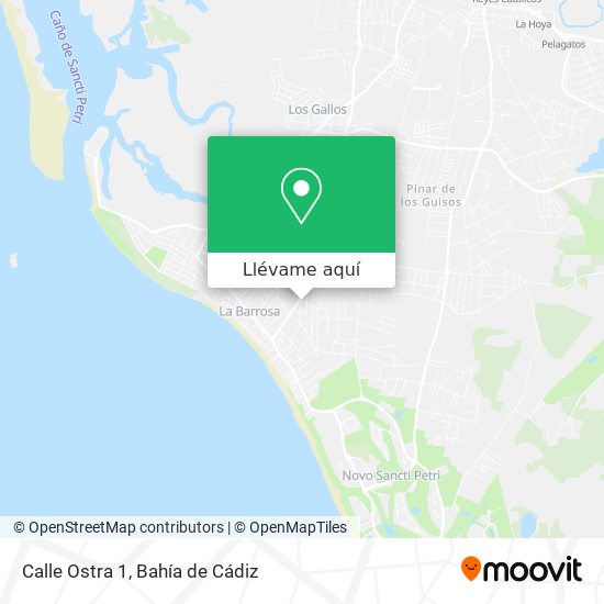 Mapa Calle Ostra 1