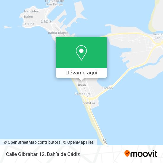 Mapa Calle Gibraltar 12