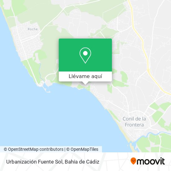 Mapa Urbanización Fuente Sol