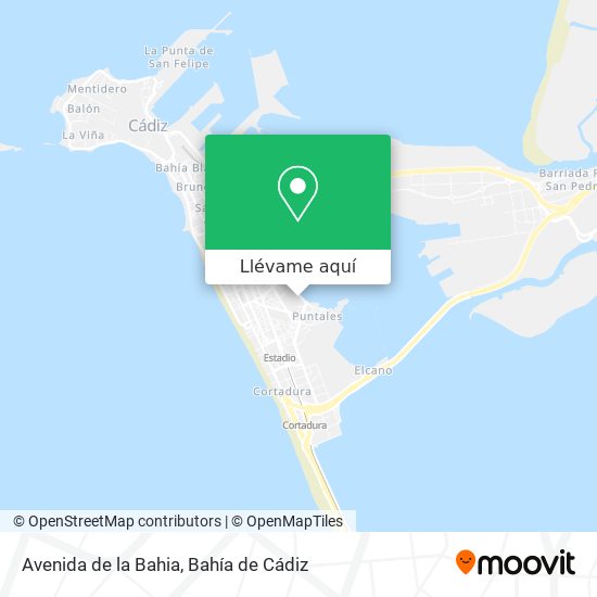 Mapa Avenida de la Bahia
