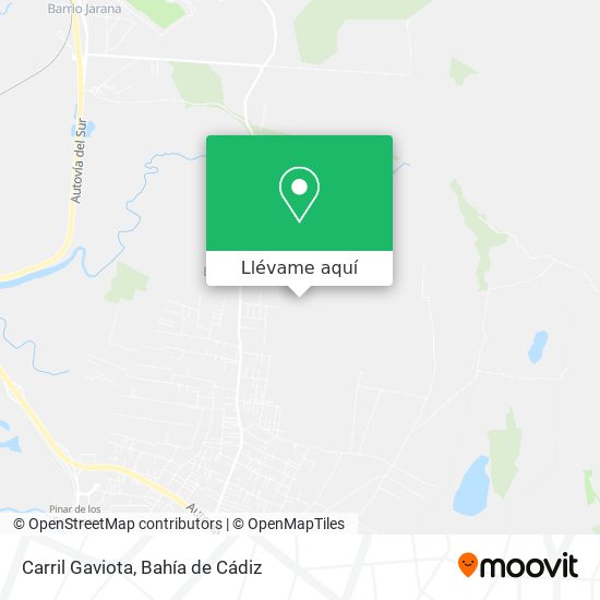 Mapa Carril Gaviota