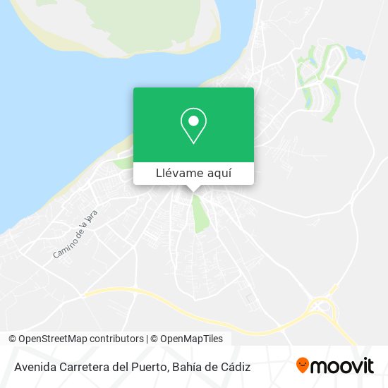 Mapa Avenida Carretera del Puerto