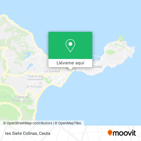 Mapa Ies Siete Colinas
