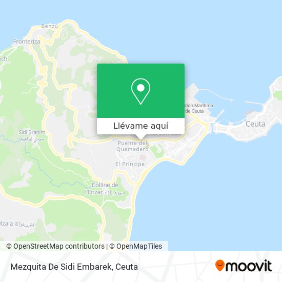Mapa Mezquita De Sidi Embarek