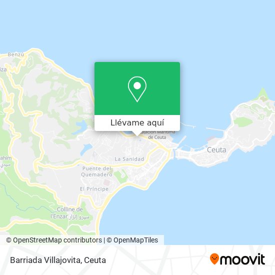 Mapa Barriada Villajovita