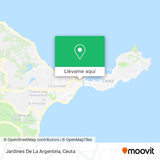 Mapa Jardines De La Argentina