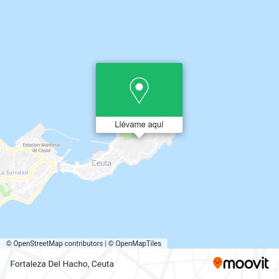 Mapa Fortaleza Del Hacho