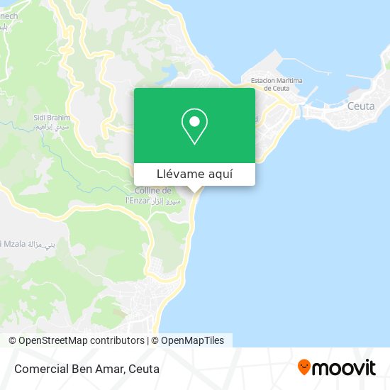 Mapa Comercial Ben Amar