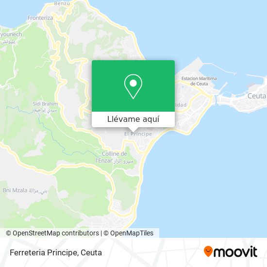 Mapa Ferreteria Principe