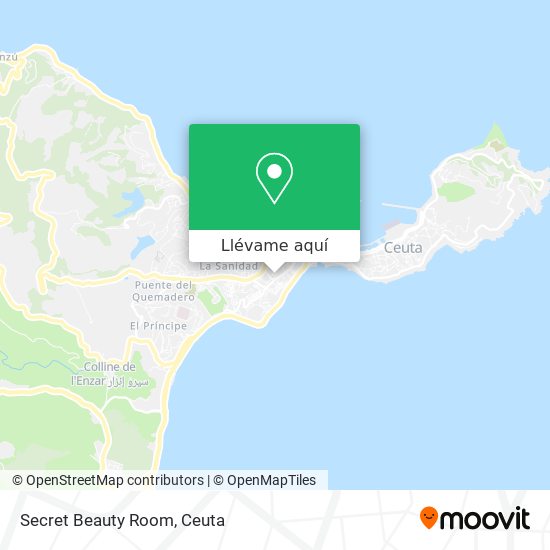 Mapa Secret Beauty Room