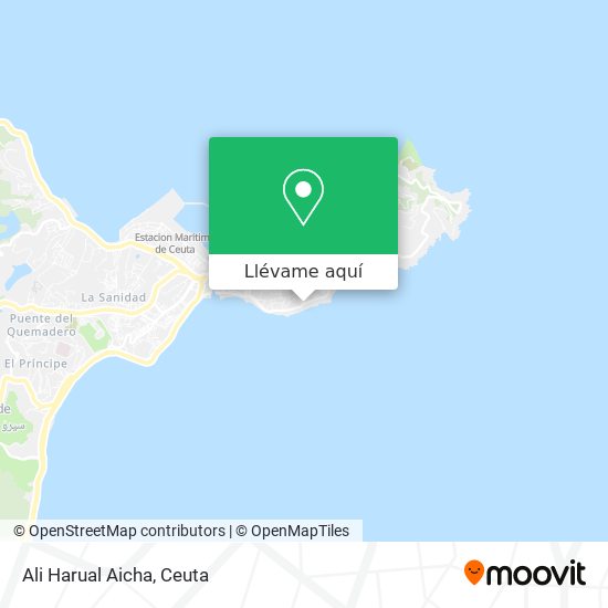 Mapa Ali Harual Aicha