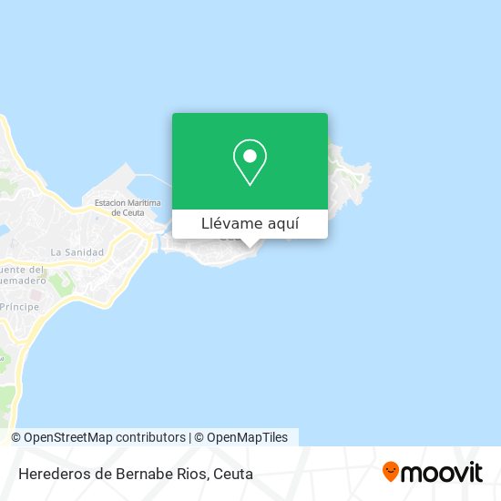 Mapa Herederos de Bernabe Rios