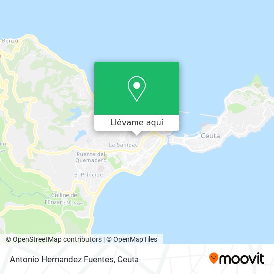 Mapa Antonio Hernandez Fuentes