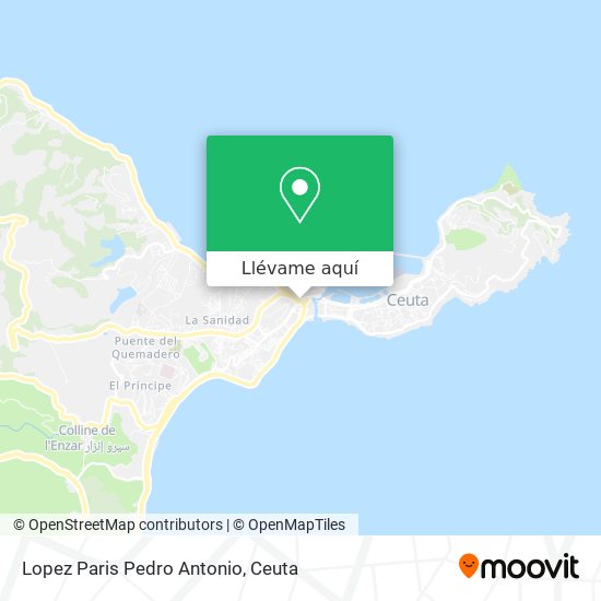 Mapa Lopez Paris Pedro Antonio