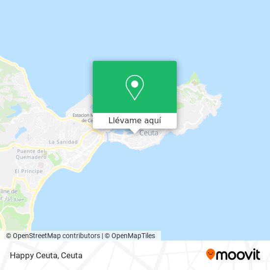 Mapa Happy Ceuta