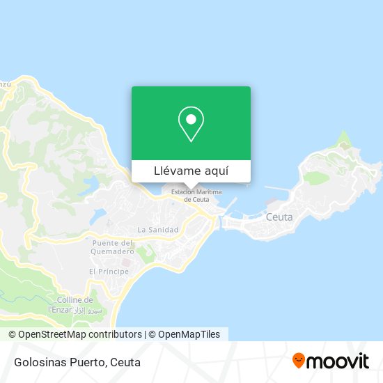Mapa Golosinas Puerto