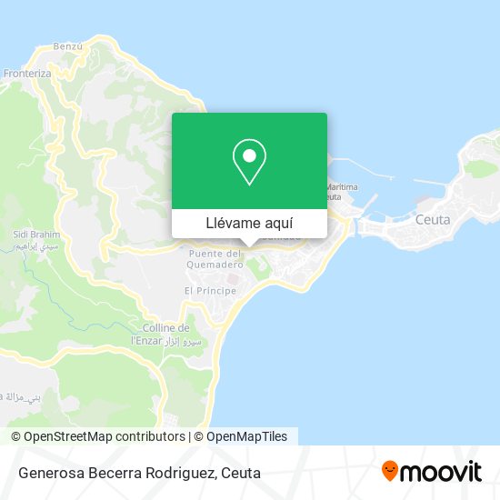 Mapa Generosa Becerra Rodriguez