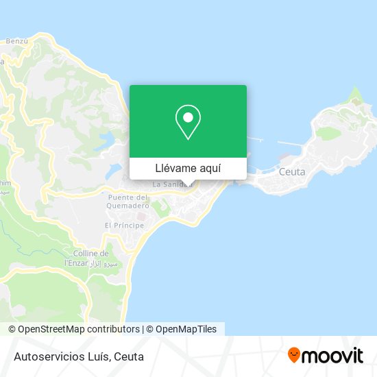 Mapa Autoservicios Luís