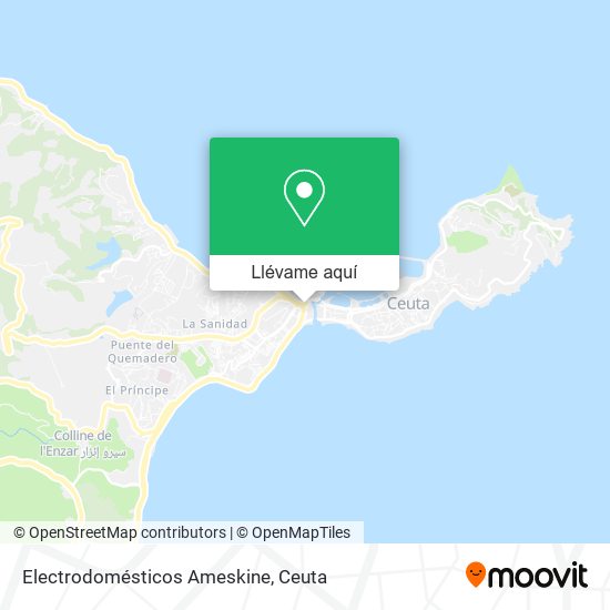 Mapa Electrodomésticos Ameskine