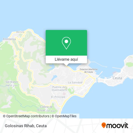 Mapa Golosinas Rihab
