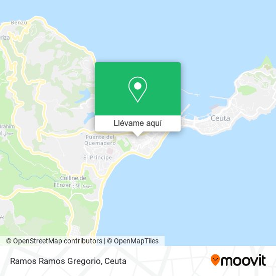 Mapa Ramos Ramos Gregorio