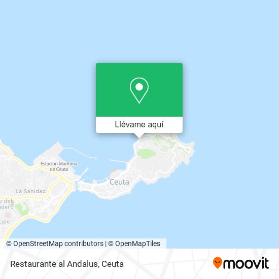 Mapa Restaurante al Andalus