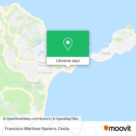 Mapa Francisco Martínez Navarro