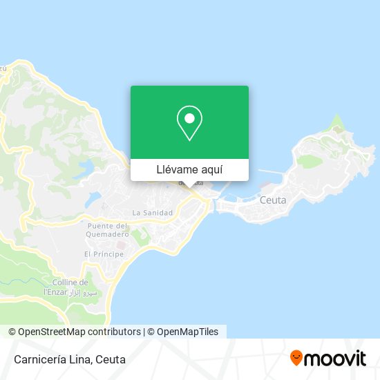 Mapa Carnicería Lina