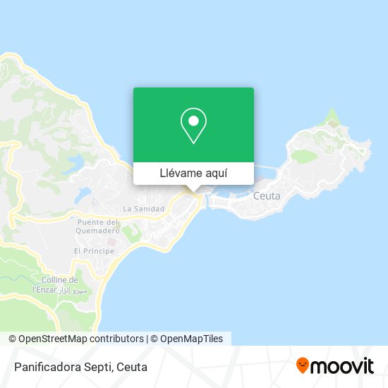 Mapa Panificadora Septi