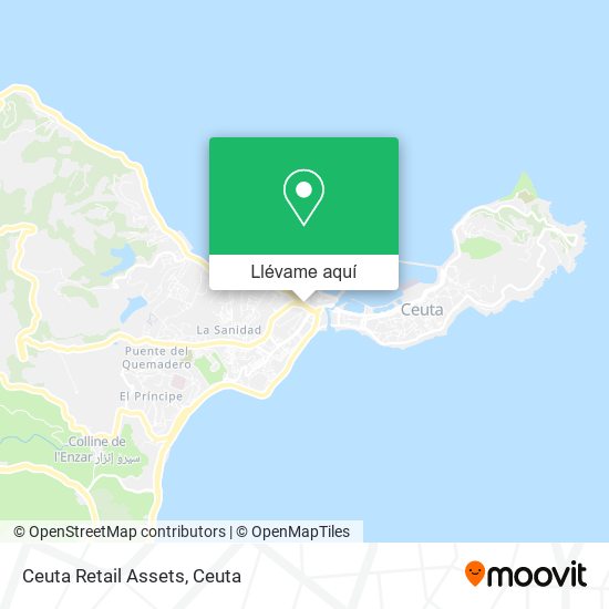 Mapa Ceuta Retail Assets