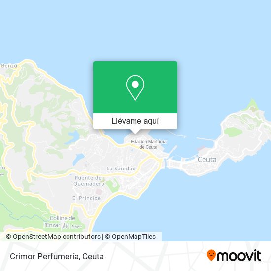 Mapa Crimor Perfumería