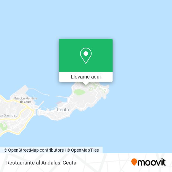 Mapa Restaurante al Andalus