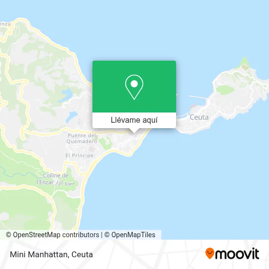 Mapa Mini Manhattan