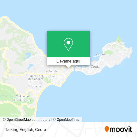 Mapa Talking English