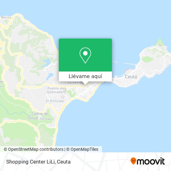 Mapa Shopping Center LiLi