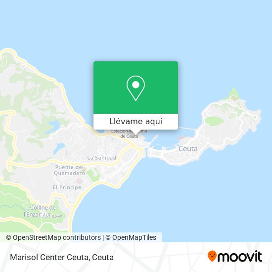 Mapa Marisol Center Ceuta