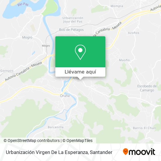 Mapa Urbanización Virgen De La Esperanza