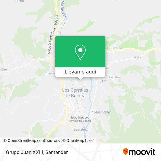 Mapa Grupo Juan XXIII