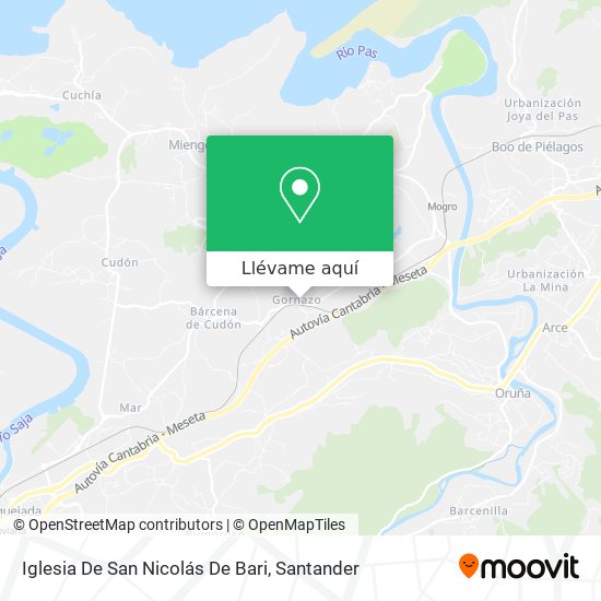 Mapa Iglesia De San Nicolás De Bari