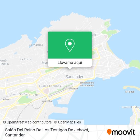 Mapa Salón Del Reino De Los Testigos De Jehová